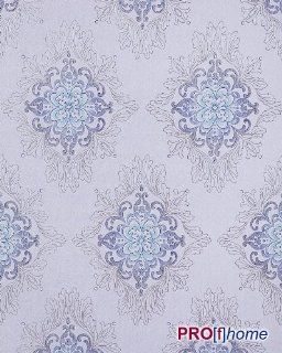 EDEM 826 25 embossed opulent baroque damask wallpaper pastel lilac pearl violet silver grey  75 sq feet  