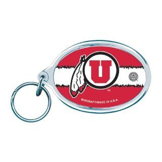 Utah Utes Official NCAA 3" Key Ring Keychain by Wincraft  Sports Fan Keychains  Sports & Outdoors