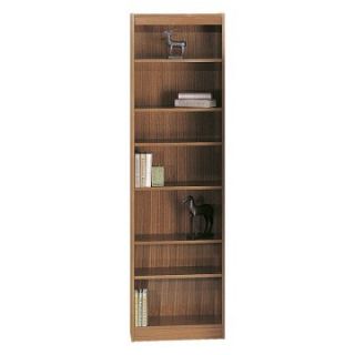 Safco 7 Shelf Veneer Baby Bookcase 24W in.   Medium Oak   Bookcases