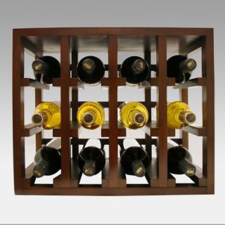 Vinotemp 12 Bottle Stackable Wine Rack   Wine Racks