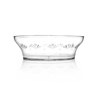 Clear 6 oz. Disposable Rigid Plastic Dessert Bowls   20 Count Kitchen & Dining