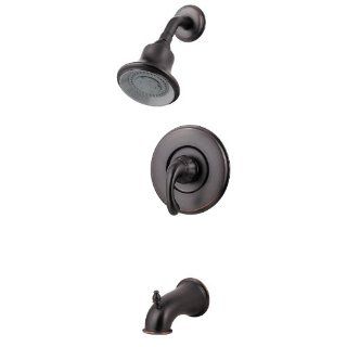 Pfister Treviso 1 Handle Tub & Shower Faucet in Tuscan Bronze   Single Handle Tub And Shower Faucets  