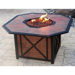 Charter Tile Top Gas Fire Pit   Fire Pits
