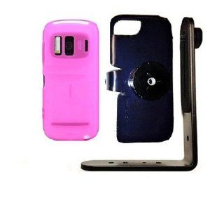 SlipGrip Tripod Mount For Nokia 808 PureView Phone Using TPU Silicone Gel Case GPS & Navigation