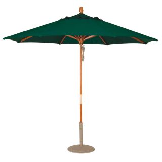 Treasure Garden 9 ft. Wood Patio Umbrella   Patio Umbrellas