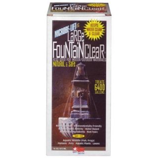 Large Water Fountain Clear   16 oz.   Water Fountain Accessories