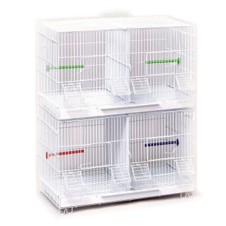 Prevue Pet Products Breeder Cage   White   F060   Bird Breeding Cages