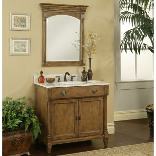 Sagehill Designs Regency Place RP3621D 36 in. Antique Glazed Single Bathroom Vanity   Single Sink Bathroom Vanities