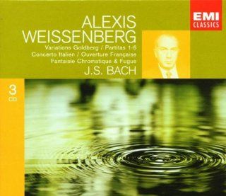Alexis Weissenberg plays Bach Variations Golberg / The Six Keyboard Partitas / Italian Concerto / Ouverture Francaise BWV 831 / Chromatic Fantasy and Fugue, BWV 903 Music