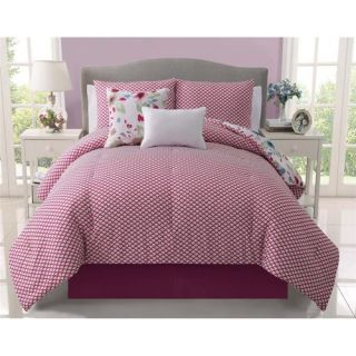 Victoria Classics Natalie Reversible Comforter Set   Girls Bedding