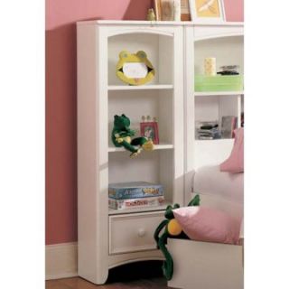 Lea Industries Abby 3 Shelf Wood Bookcase with Drawer   Kids Bookcases