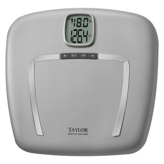 Taylor Body Fat Scale   White   Monitors and Scales