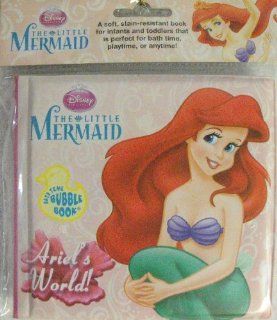 Disney The Little Mermaid Bath Time Bubble Book Ariel's World (Background image may vary) Toys & Games