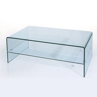 C26 Glass Rectangular Coffee Table   Coffee Tables