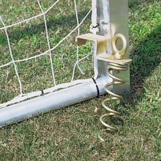 Alumagoal Screw In Removable Ground Anchors   Set of 4   Soccer Accessories