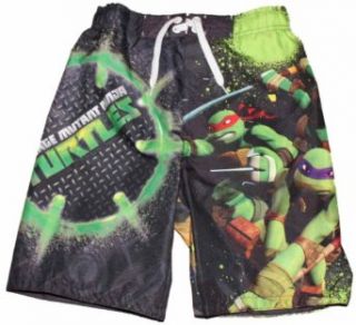 Teenage Mutant Ninja Turtles Boys Swim Trunks Clothing