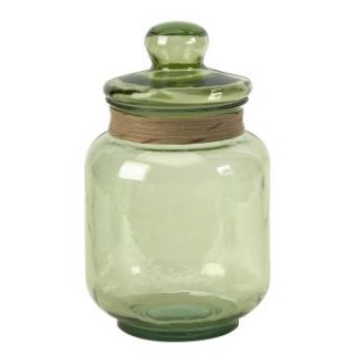 IMAX Sanzio Medium Recycled Glass Canister   Canisters & Bottles