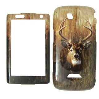 Samsung Sidekick 4G T839   Deer on Grass   Camo Camouflage   Hunting Plastic Case, SnapOn, Protector, Cover Cell Phones & Accessories
