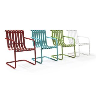Crosley Gracie Retro Spring Chair   Outdoor Lounge Chairs
