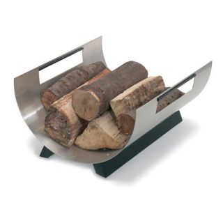 Blomus Limo Log Basket   Fireplace Tools