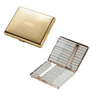 Visol Products Pierre Polished Cigarette Case, Gold   Household Vacuum Bags Handheld