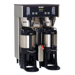 BUNN O Matic 34600.0006 Dual Satellite Digital Coffee Brewer w/ Funnel Lock, 120/208V, Each Kitchen & Dining