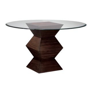 Bailey Street 46 in. Round Hohner Table Zebrano   DO NOT USE