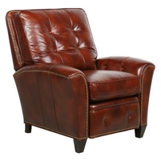 Barcalounger Sergio II Recliner   Art Burl   Leather Club Chairs