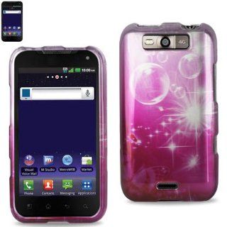 Reiko 2DPC LGMS840 0202 Durable Snap On Protective Case for LG MS840 Premium   1 Pack   Retail Packaging   Purple Cell Phones & Accessories