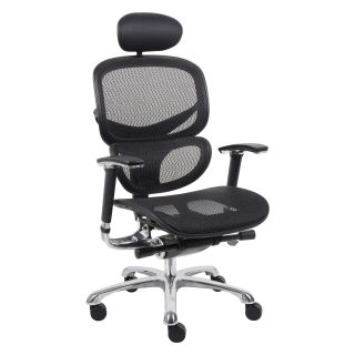Boss Multi Function Mesh Chair   Head Rest   Desk Chairs