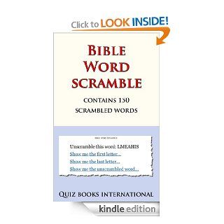 Bible Word Scramble eBook Quiz Books International Kindle Store
