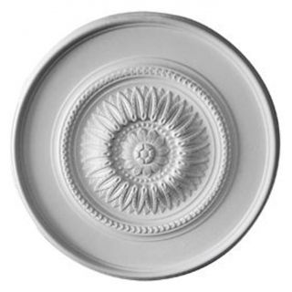 Large Floral Ceiling Medallion   41.125 diam. in.   Wall Decor