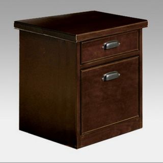 kathy ireland Home by Martin Tribeca Loft 2 Drawer Filing Cabinet   Cherry   File Cabinets