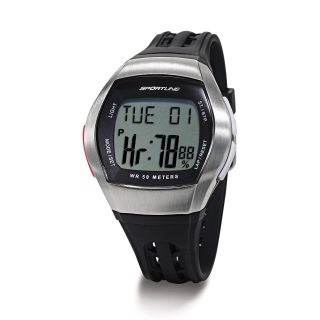 Sportline Duo 1010 Heart Rate Monitor Watch with Coded Chest Belt   Walking and Running Gear