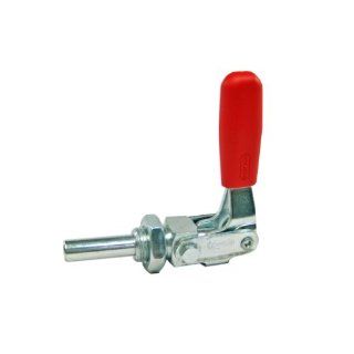 JW Winco Series GN 843.1 Steel Push Pull Type Toggle Clamp, Metric Size, Clamp Size 165, 5400 Newton Holding Capacity, Type AS