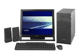 Sony VAIO VGC RB52 Desktop PC (Intel Pentium D Processor 820, 1 GB RAM, 250 GB Hard Drive, DVD+R Dbl Layer/DVD+/ RW Drive)  Desktop Computers  Computers & Accessories
