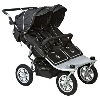 Valco Baby Tri Mode Twin EX Stroller Brilliant Black   Double Strollers