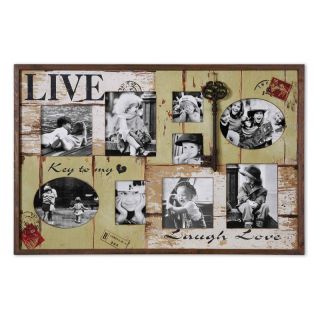 Uttermost Key To My Heart Photo Collage Wood Wall Art   Wall Frames