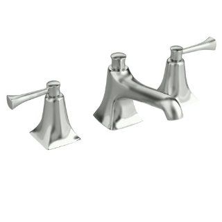 Jado 820/003/144 Illume Widespread Lavatory Set, Brushed Nickel   Touch On Bathroom Sink Faucets  