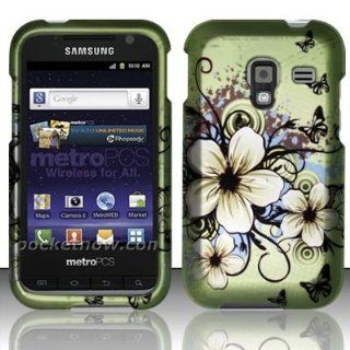 Bundle Accessory For MetroPCS Samsung Galaxy Admire 4G LTE R820   Hawaii Flower Design Hard Case Cover+ Lf Stylus Pen+ Lf Screen Wiper Cell Phones & Accessories