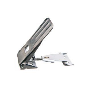 JW Winco Series GN 821 NI Stainless Steel Toggle Latch with Adjustable Grip, Metric Size, Type SV, Clamp Size 400, 4000 Newton Holding Capacity, Short Hardware Latches