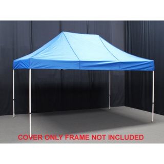 King Canopy 10 x 15 ft. Festival Replacement Cover   Blue   Canopy Accessories