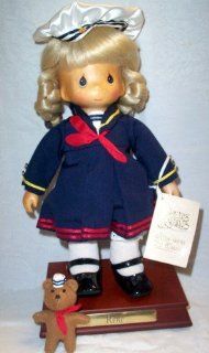 Hand Crafted Wooden Precious Moments Sailor Doll Rene Limited Edition Toys & Games
