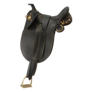 Australian Outrider Collection Stock Poley Saddle with Horn   Western Saddles and Tack