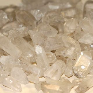 Quartz Crystal Points Tumbling Rocks   Jewelry Making Supplies