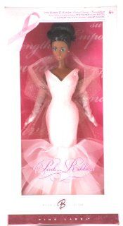 Barbie   Pink Ribbon   African American Doll Toys & Games