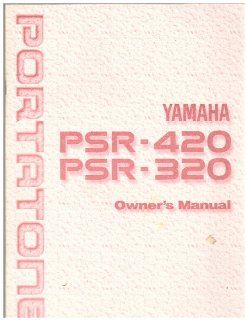 Portatone yamaha Psr 420 and Psr 320 Manual Yamaha Books