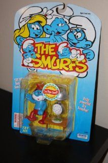 Papa Smurf Collectible Figure and Accessories Fully Poseable with Real Life Arm Action Toy The Smurfs 