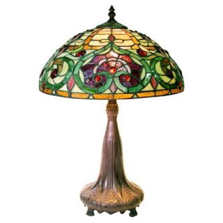 Tiffany Style Jeweled Edition Table Lamp   Table Lamps