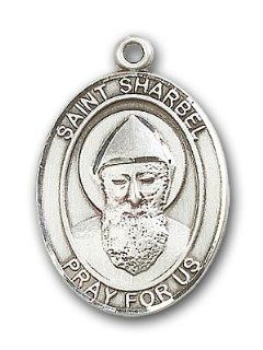 Sterling Silver St. Sharbel Medal Jewelry